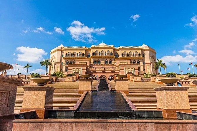Abu Dhabi Full-Day Tour from Dubai With Gold Coffee At Emirates Palace - Emirates Palace and the gold cappuccino