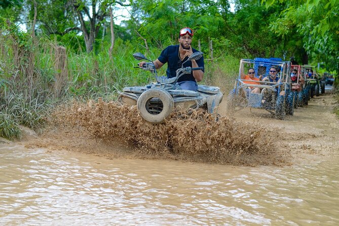 Adrenaline in 4X4 ATV through Macao Beach, Cave, Cafe Tour and Tobacco - Macao Beach finishes the route on a high note