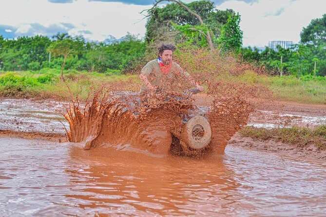 Adrenaline in 4X4 ATV through Macao Beach, Cave, Cafe Tour and Tobacco - Pickup and meeting details need extra care