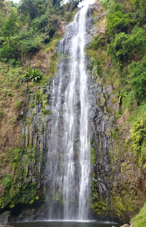 Arusha: Materuni Waterfalls, Hot Springs and/or Coffee Tour - Walking to the 85-meter Materuni Waterfall