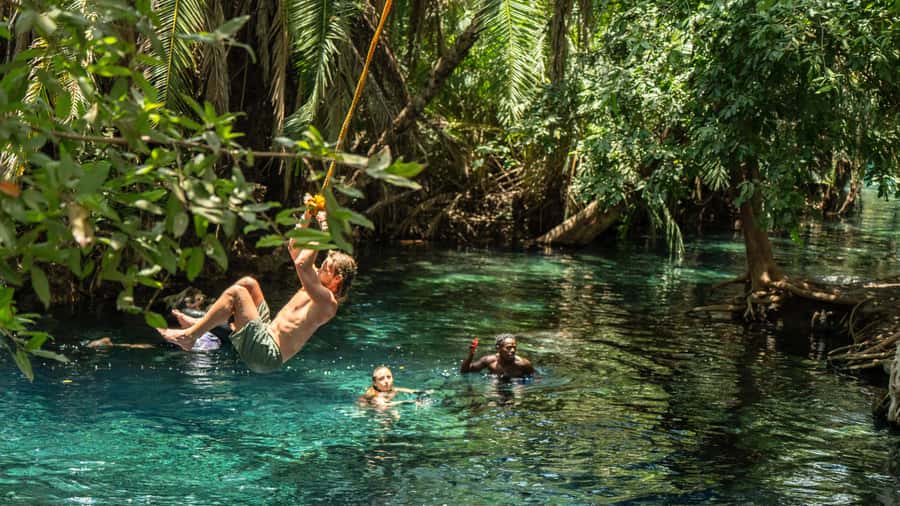 Arusha or Moshi : Hot Spring, Waterfall & Coffee Farm Tour - Reaching Materuni through banana country