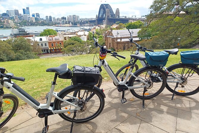 Bespoke Cycle Tours - Sydney Harbour E-Bike Coffee/Lunch Tour - Lunch at the Fish Market or Glebe Tramsheds