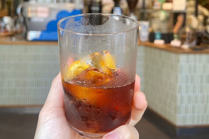 Best of Downtown Tokyo: Nature, Coffee, & Japanese Sweets Tasting - Two Japanese sweets near the Futatsume-dori monument