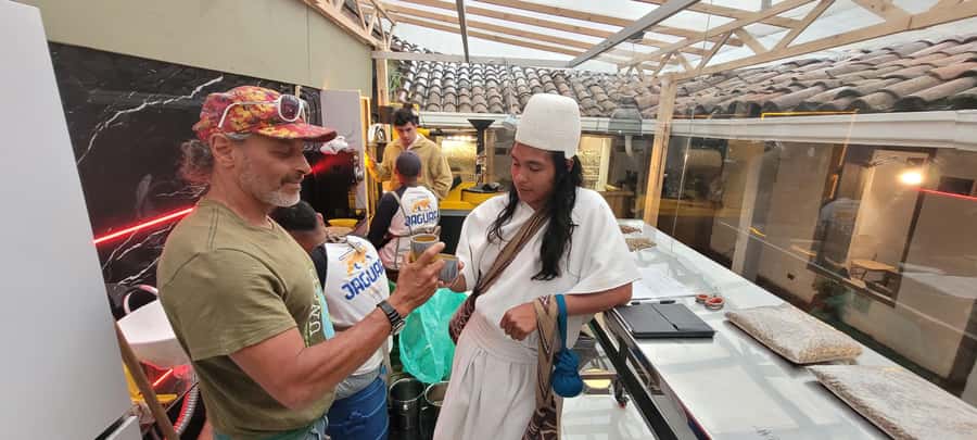Bogota: Roasting Experience Tour with Exotic Coffee - The first stage: meeting the barista and the beans