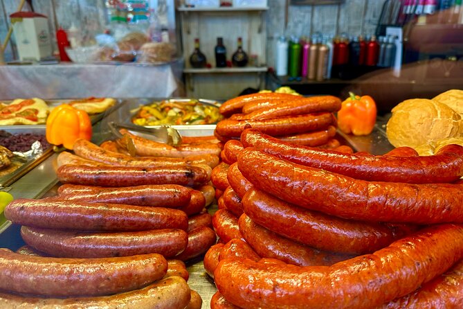 Budapest Urban Feast - Food Tour with Wine Tasting & Coffee House - Spending an hour inside the Central Market Hall