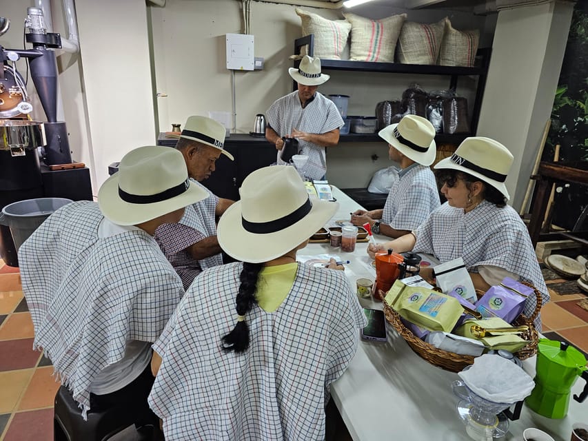 Coffee Experience with roasting show in Comuna 13 - Coffee cream makes the final activity memorable