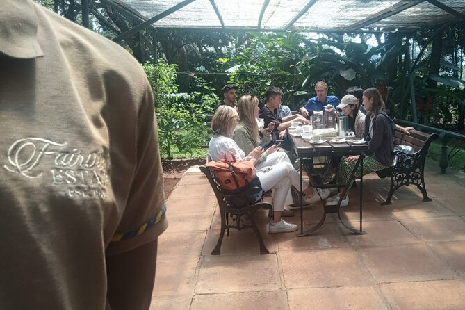 Coffee Farm Tour (Fairview) - Tasting Fairview coffee at the estate