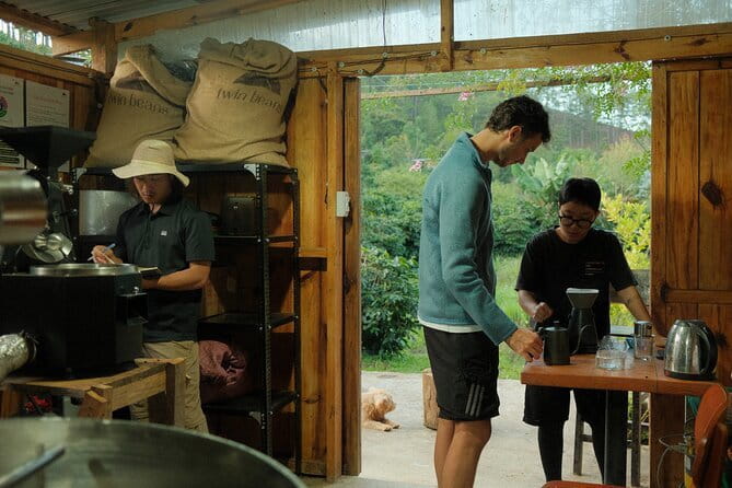 Coffee Farm Tour with Roasting & Tasting Workshop - Da Lat - Reaching Twin Beans Farm from Da Lat