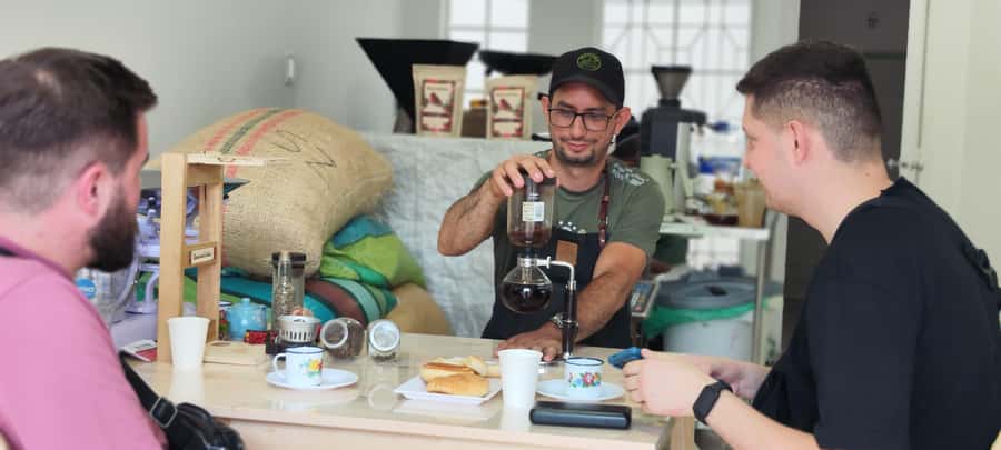 Coffee Tasting Experience in Cali - Three coffees prepared in different ways