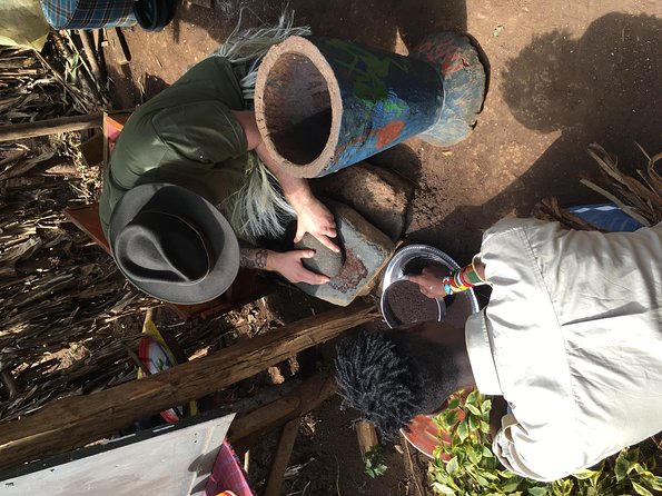 Coffee tour and Buffet Lunch with Kingstone Asilia (Arusha) - Pulping, pounding, and the sound of the work