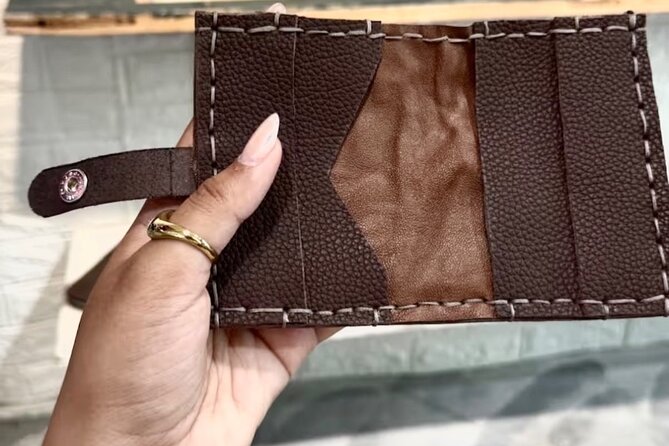Create your own leather wallet in Florence + coffee - Is $102.13 a fair price?
