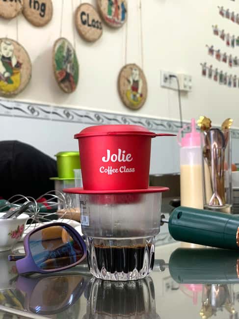 Da Nang: Coffee Making And Cooking Class - The coffee session: phin, foam, salt, and coconut
