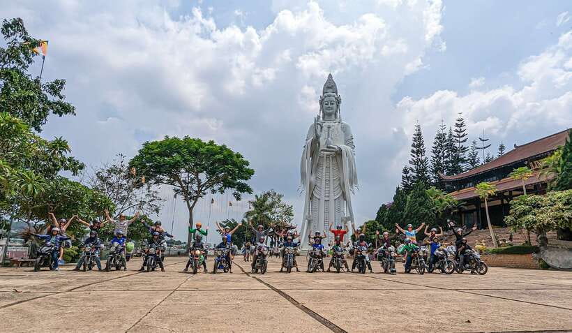 Dalat Countryside Motorbike Day Tour–Coffee Farms & Pagodas - Coffee, weasel coffee, and a quiet plantation stop