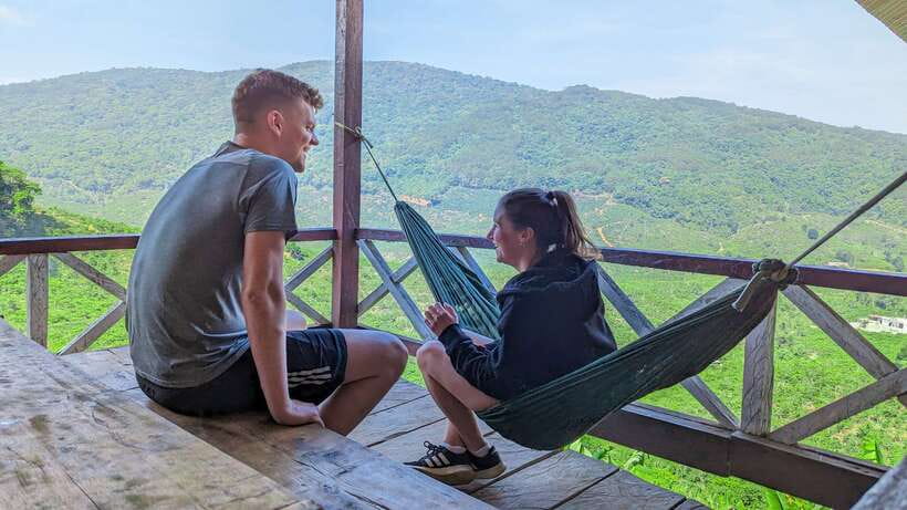Dalat Countryside Motorbike Day Tour–Coffee Farms & Pagodas - Robin Hill, Tuyen Lam Lake, and the views