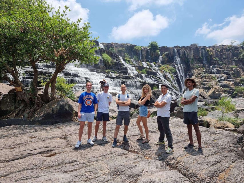 DALAT EASY RIDER GROUP TOUR - PONGOUR FALL - SILK- COFFEE.. - Linh An Pagoda brings a spiritual pause