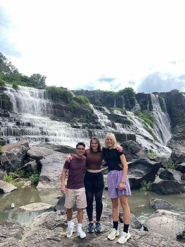 Dalat: MOTORBIKE TOUR TO PONGOUR FALLS- SILK- COFFEE FARM - Leaving Dalat Behind on Two Wheels