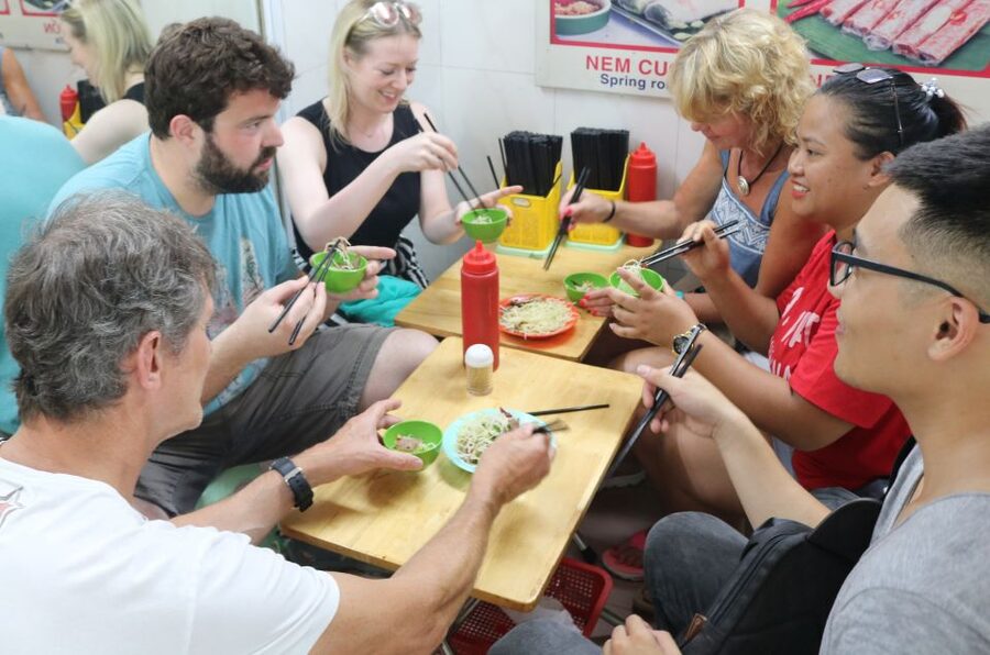 Discover Hanoi's Street Food by Night & Mini Class Coffee - The 30-minute phin and egg coffee class