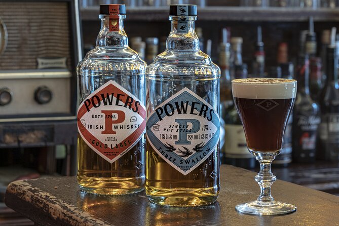 Dublin Guided Irish Coffee Masterclass with Whiskey Tasting - The two Powers samples and why they matter