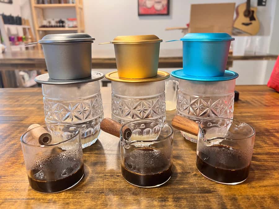Egg coffee & Course on 4 traditional types of Viet coffee - Starting with Vietnamese coffee culture