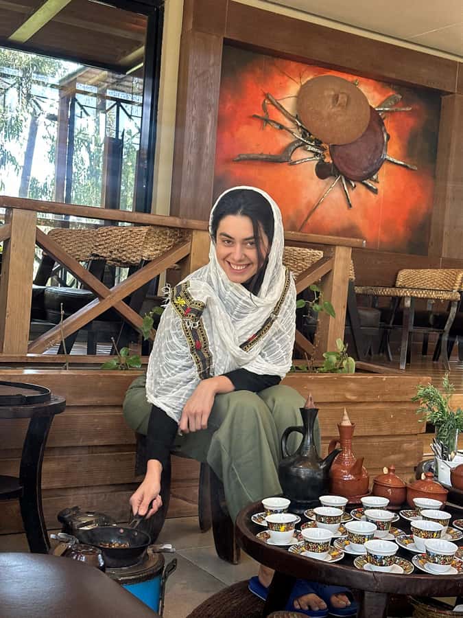 Ethiopia coffee cupping class/Ethiopian food injera making - Why coffee is the right place to begin