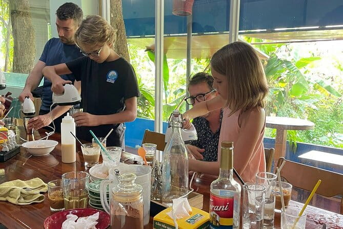 Experience Making & Tasting Vietnamese Coffee in Hoi An - Seasonal fruit and a lantern to take home