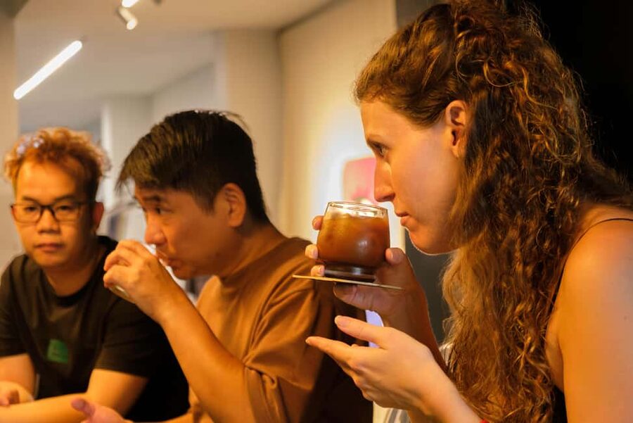 From Egg Coffee to Street Brews: Hanoi Walking Tour - Soul Coffee and fermented Fine Robusta