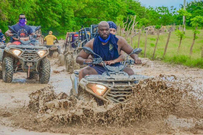 Full-Day Adventure with ATV, Party Boat, Snorkel & Coffee Tasting - Transportation, meeting point, and group size