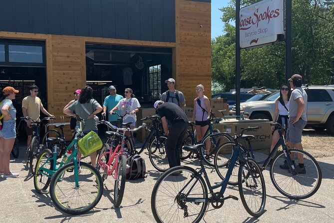 Grand Haven Morning Guided Bike & Coffee Tour - 3 Hours - Grand Haven Pier brings the Lake Michigan payoff