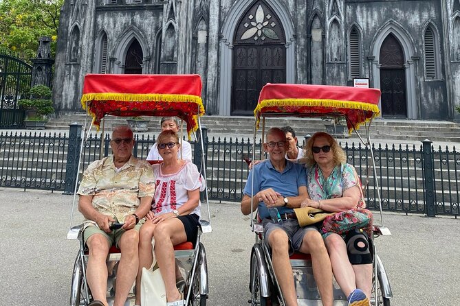 Hanoi 2.5 hour Guided Sightseeing Cyclo Tour & Egg Coffee Class - A brief look at St. Joseph’s Cathedral