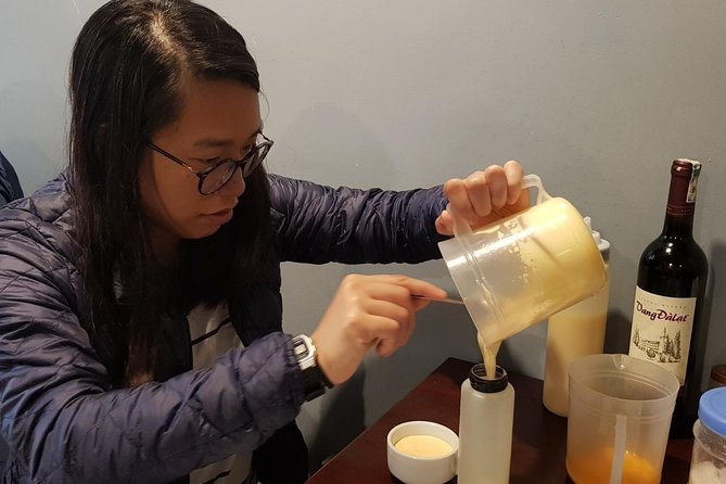 Hanoi daily egg coffee making course with local guide - The first stage: ingredients and preparation