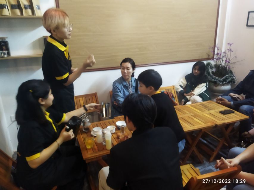 Hanoi Egg Coffee Class - Key points to know before booking