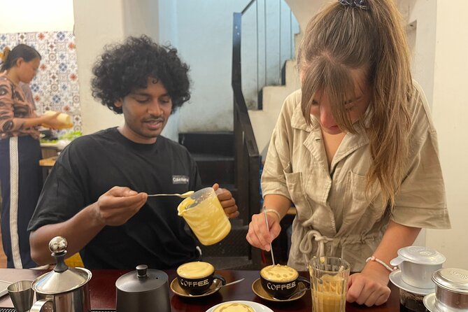Hanoi Egg Coffee & Coconut Coffee Making Class with Free Banh Mi - A short introduction to Vietnamese coffee