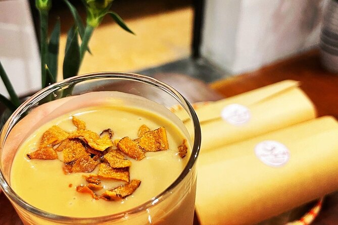 Hanoi Egg Coffee & Coconut Coffee Making Class with Free Banh Mi - Making egg coffee by hand