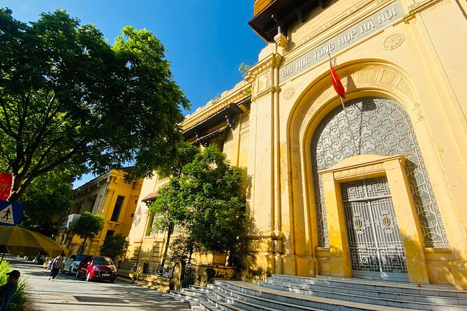 Hanoi French Quarter: Coffee and Stories - A quiet pagoda beside busy streets