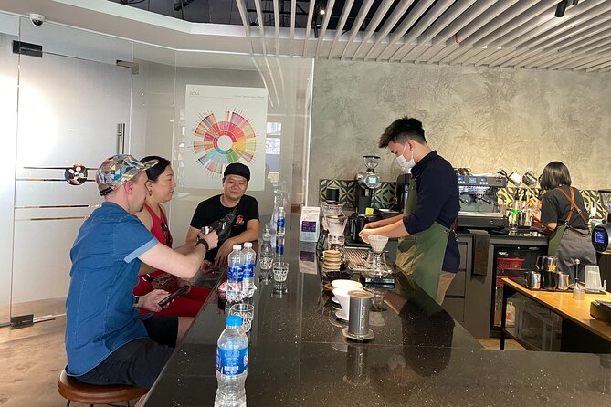 Hanoi Secret Coffee tour - First cups: Robusta, iced coffee, and yogurt