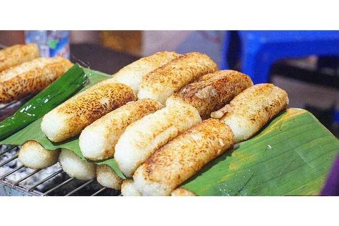 Ho Chi Minh Street Food Tour and Vietnamese Coffee - Banana, sticky rice, and coconut milk for dessert