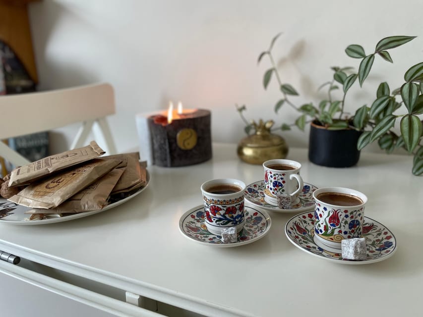 Home Style Turkish Coffee Making and Fortune Telling - Small details that improve the visit