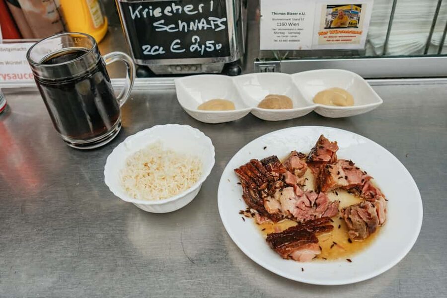 Hungry in Vienna? A Food Lover’s Coffee & Market Walk - A traditional Würstelstand brings the biggest flavors