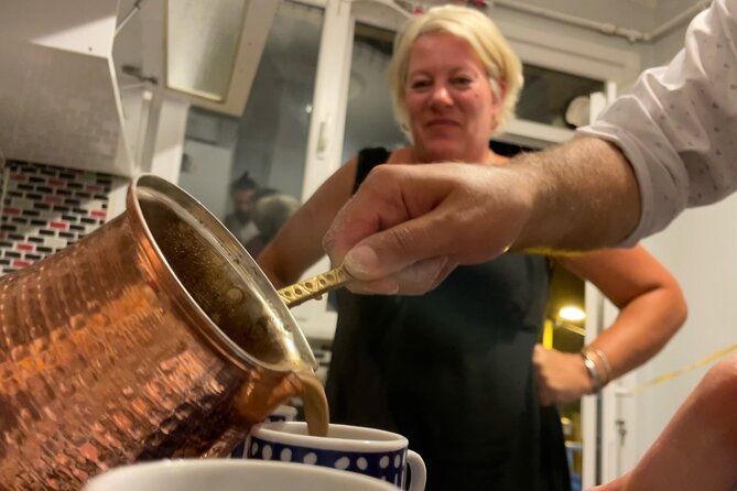 Istanbul Turkish Coffee Cooking and Tasting with Locals at Home - Cooking different coffees on a regular stove