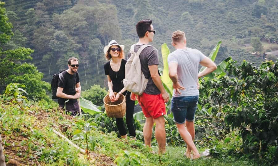 Kilimanjaro: Village Walk, Coffee Tour, Waterfall, and Lunch - The 45-minute walk to Materuni Waterfall