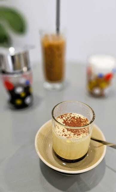 Make 3 Regions Iconic Vietnamese coffees: Brown, Salted, Egg - The fourth tasting and local snack