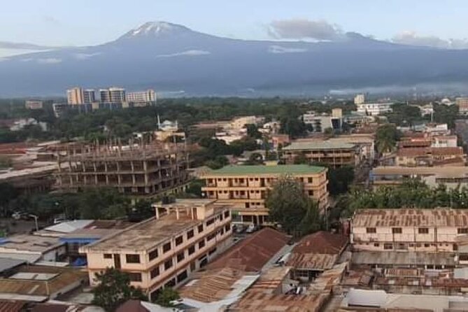 Materuni Thundering Waterfalls,Coffee Experience with Moshi Town Tour - Ending above Moshi with Kilimanjaro in view