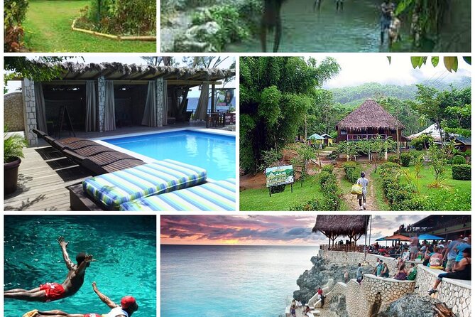 Mayfield Falls, Blue Hole & Rick's Café Tours/Weed Farm option - Transport, timing, and what the price covers