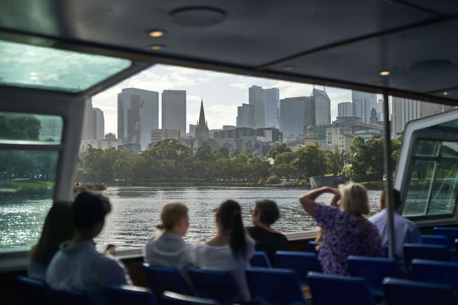 Melbourne City Cruise with Tea, Coffee, and Commentary - Two Yarra River cruises, two very different views