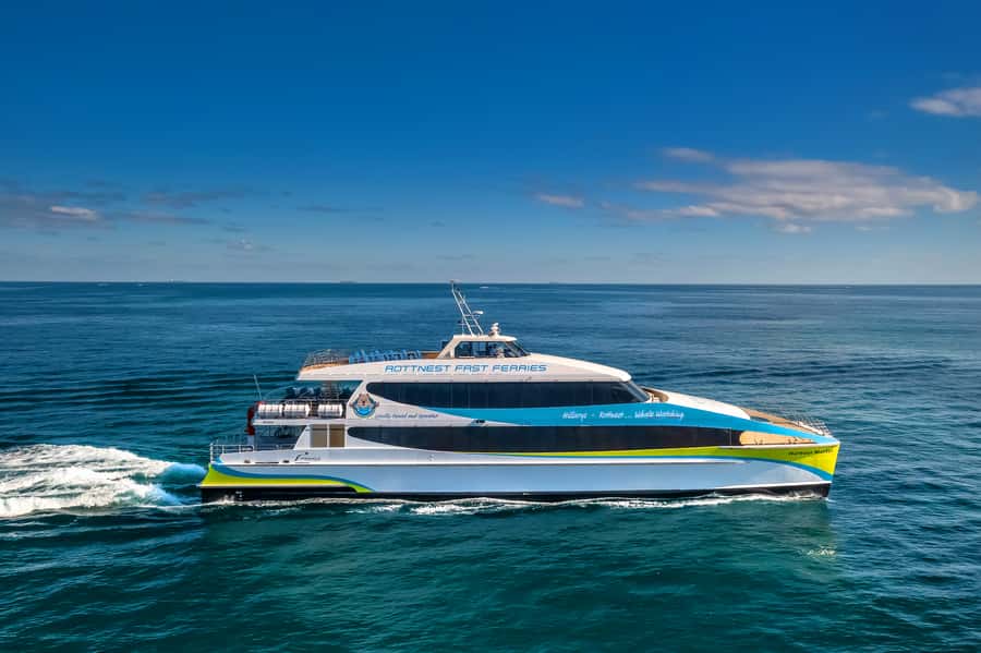 Perth: Rottnest Island Ferry, Bike, Coffee & Lobster Roll - The Lane Café and the Rottnest Cray Dog