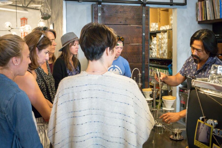 Portland: Downtown Coffee & Donut Tour - Donuts from a small local shop