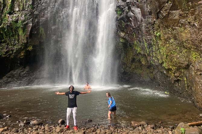 Private Full-Day Materuni Waterfall, Coffee and Hot-spring Tour in Moshi - Walking into Materuni Waterfall