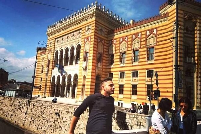 Private Walking Tour, Food Tasting and Bosnian Coffee in Sarajevo - The unusual clock beside the mosque