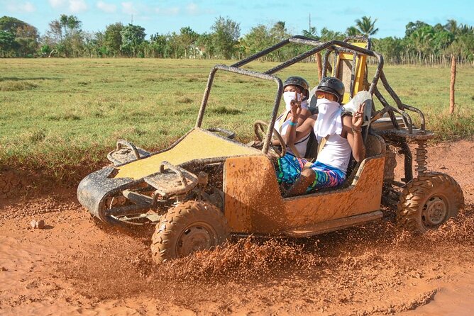 Punta Cana Family Buggy; cave pool, beach, coffee tasting - The buggy ride through backroads and plantations