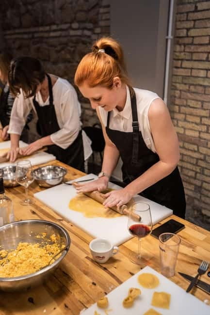 Rome: Pasta Cooking Class with Wine, Coffee, and Limoncello - Starting with dough, the foundation of every pasta shape